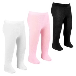 Combo 3 Meia Calça Infantil Feminina Meia Calça Bebê Menina