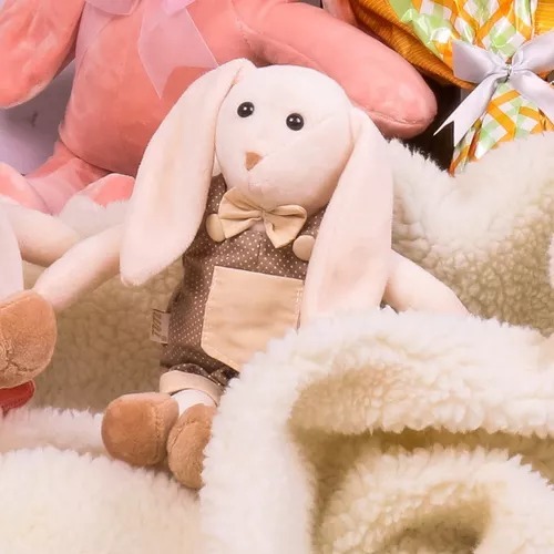 Coelho Pelúcia Coelhinho 30Cm Decoração Festa Quarto Infantil Pascoa em Oferta na Shopee