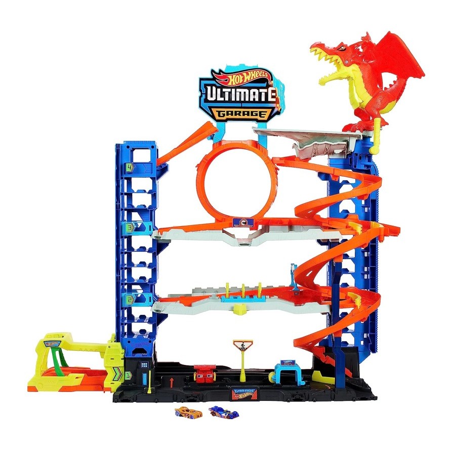 Hot Wheels City Pista Mega Garagem - Mattel HKX48 - Hobbies & Collections