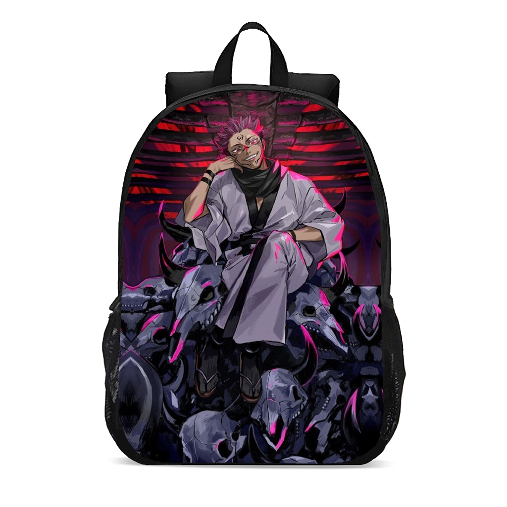 Mochila escolar infantil juvenil anime jujutso kaisen poderes produto novo