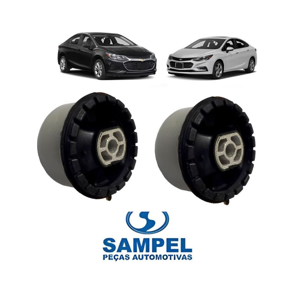 Par Bucha Eixo Traseiro Gm Cruze 1.4 2017 2019 2020 Sampel