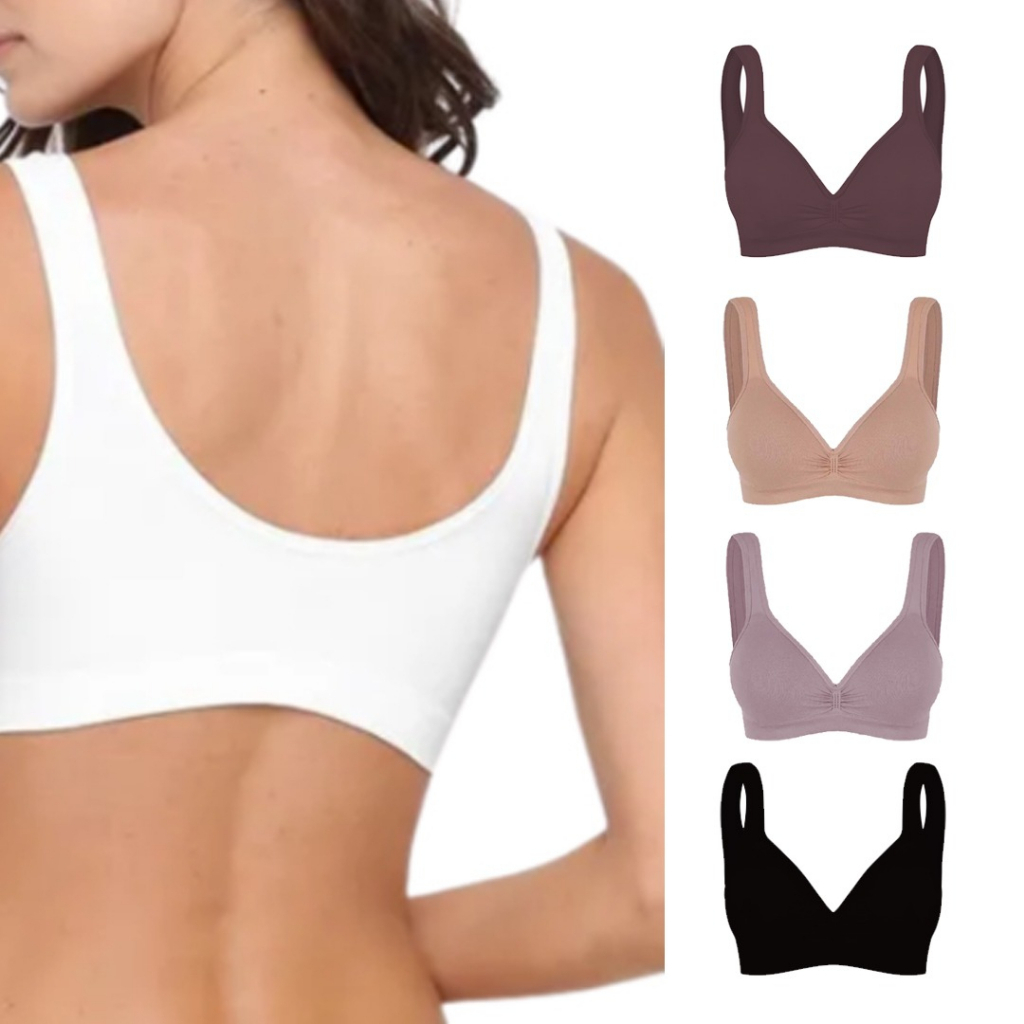 Sutiã Trifil AF Top Daily T-Shirt com Bojo Triângulo Sem Costura C03294