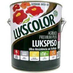 Tinta Piso Lukspiso Galão 3,6 Litros Lukscolor - Diversas Cores em Oferta na Shopee