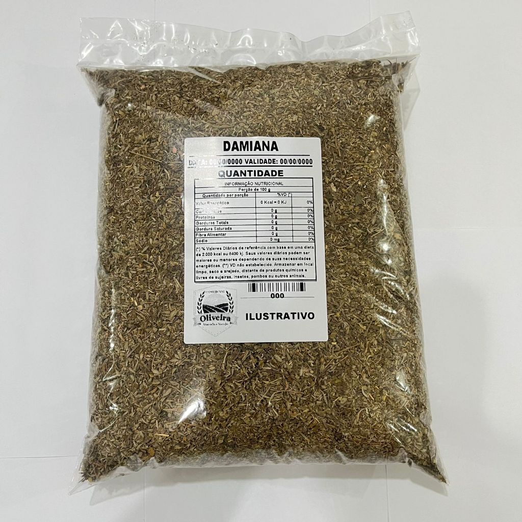 Damiana Desidratada para Chá 100g em Oferta na Shopee