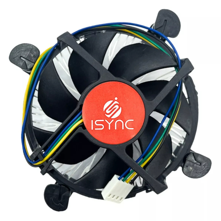 Cooler Para Processador Intel Soquete Lga 1155 1156 775 Super Silencioso