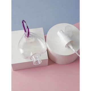 Vazio De Plastico Transparente Para Maquiagem E Viagem e alcool