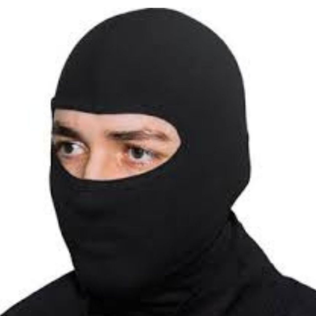 TOUCA BALACLAVA CAPUZ NINJA MOTO BIKE BUFF MILITAR TATICO PAINTBALL FRIO INVERNO SOL SEGUNDA PELE