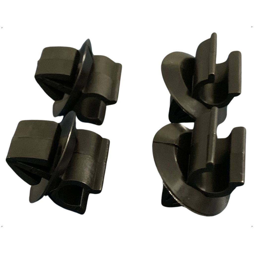 04 Grampo Trava Tampa Farol Ou Parachoque Dianteiro para Iveco Stralis Trakker Cursor Tector