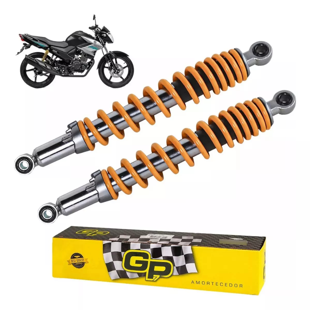 Par Amortecedor Fazer 150 2014 2015 2016 2017 2018 Gp7 Original AMARELO em Oferta na Shopee