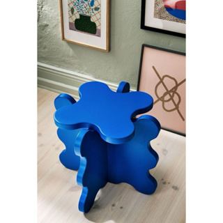 Mesa de Canto Ondulada em MDF em Oferta na Shopee