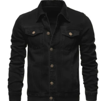 Jaqueta masculina slim fit outono inverno promoção Trucker denim