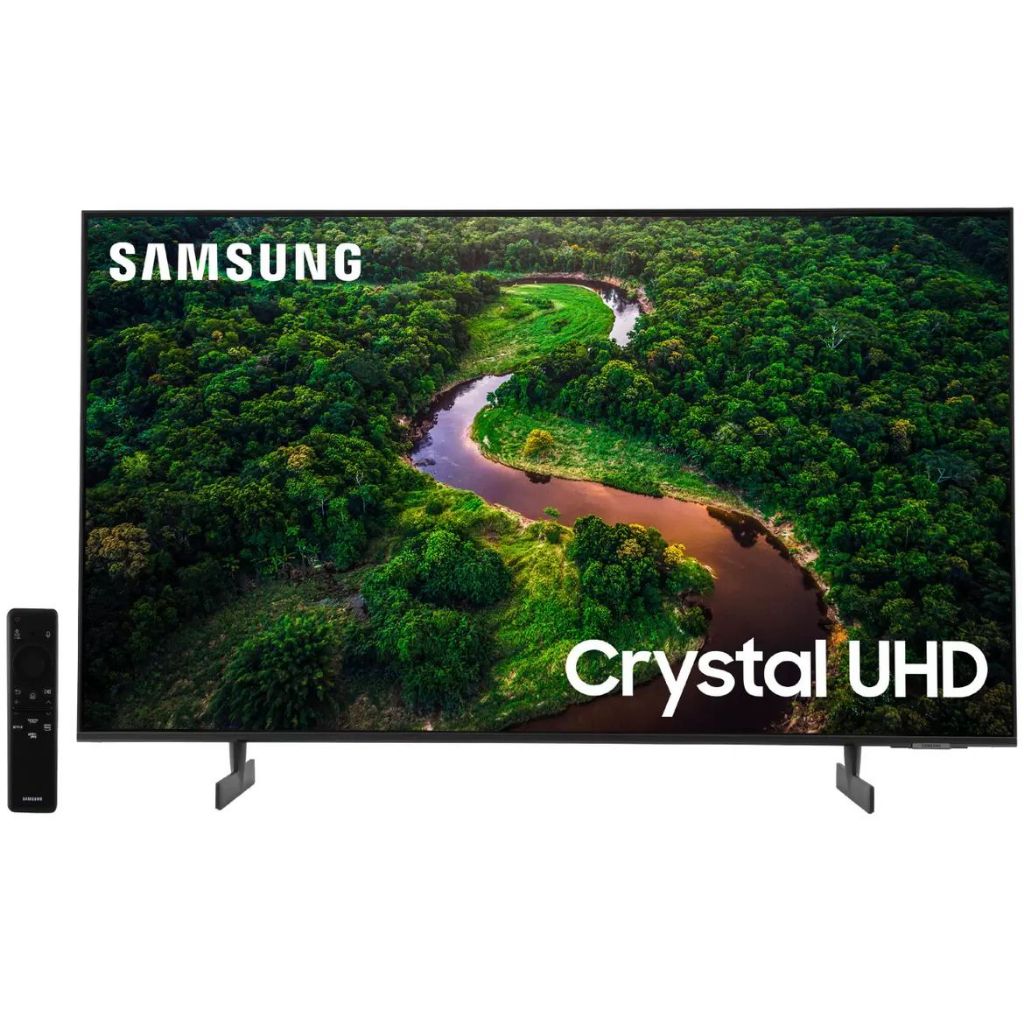 Smart TV 65" UHD 4K LED Crystal Samsung - Wi-Fi Bluetooth Alexa 3 HDMI