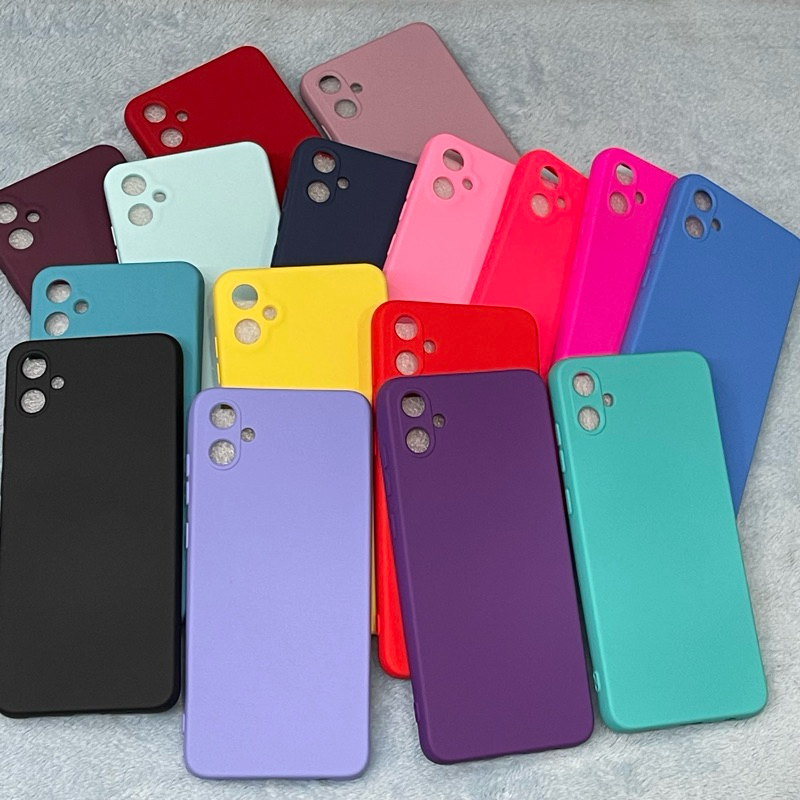 Capinha Capa Aveludada Para Samsung A07 silicone case em Oferta na Shopee