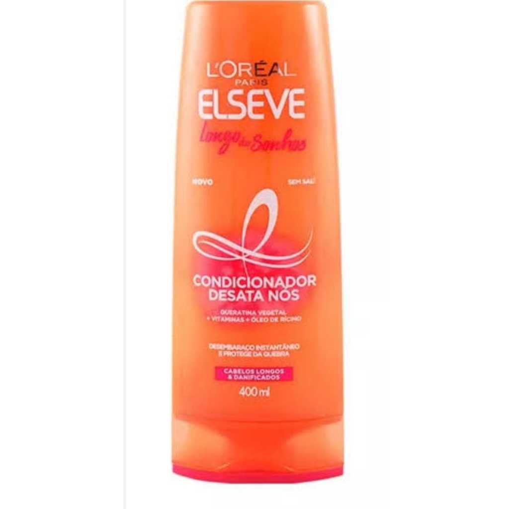 Condicionador Desata Nós Elseve Longo dos Sonhos 400m em Oferta na Shopee