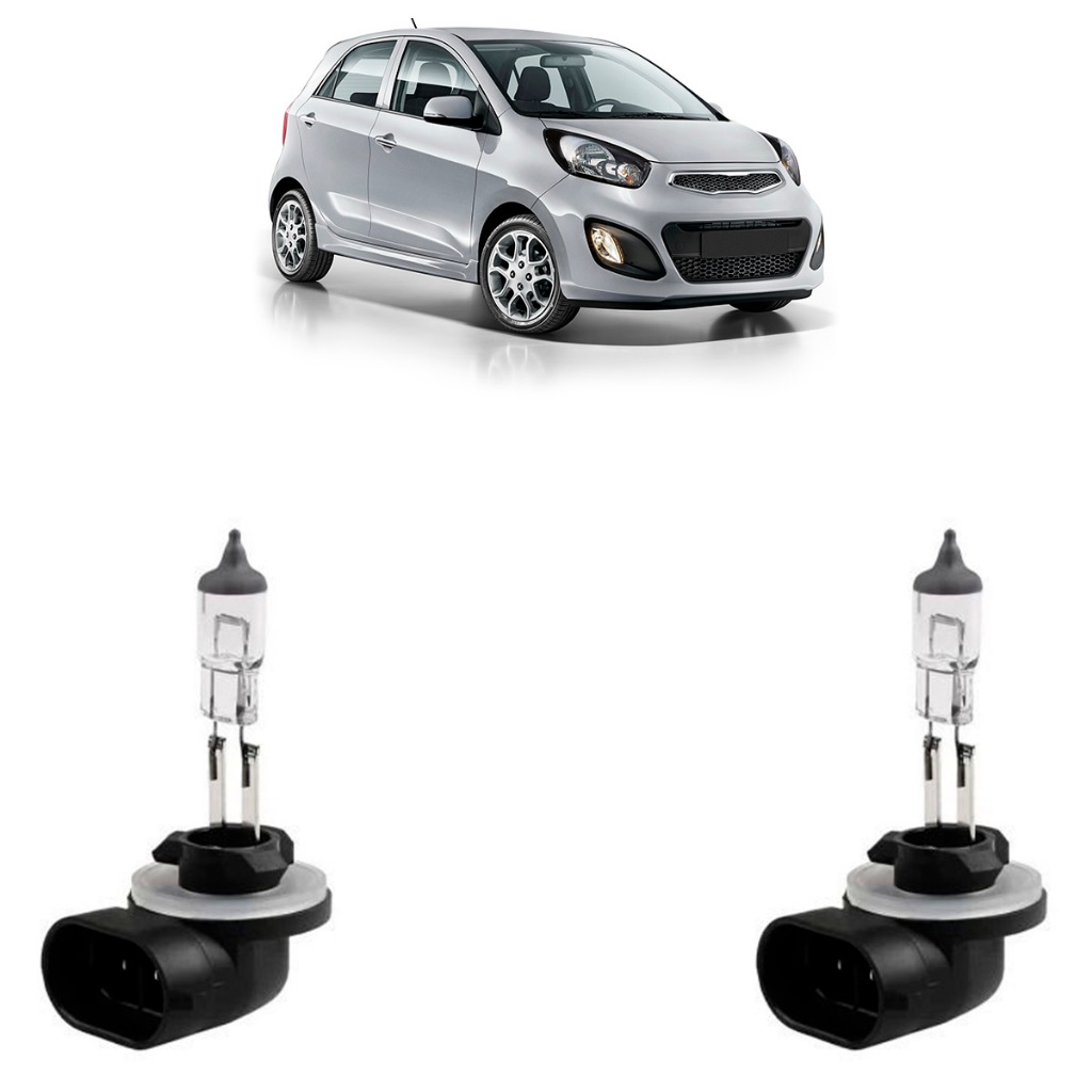 Lâmpada Automotiva Halógena Picanto 2008 2009 2010 2011 2012 2013 2014 2015 2016 H27 12V 27W em Oferta na Shopee