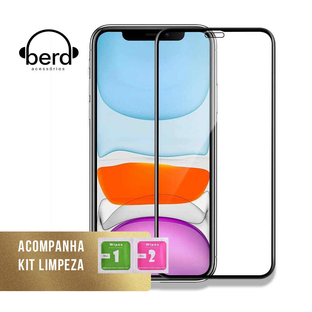 Película De Vidro Temperado 3D 9H Para Iphone 6/7/8 Plus Xs Xr 11 Pro Max 12 13 14 15 Pro max