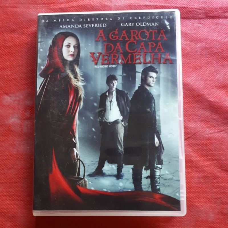 dvd A GAROTA DA CAPA VERMELHA (dublado e legendado)