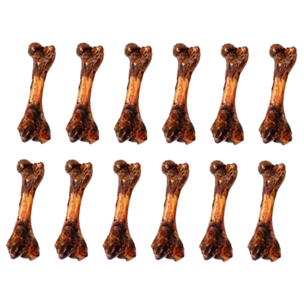 Osso Canelinha Defumada Caixa Com 12 Unidades Para Cachorros
