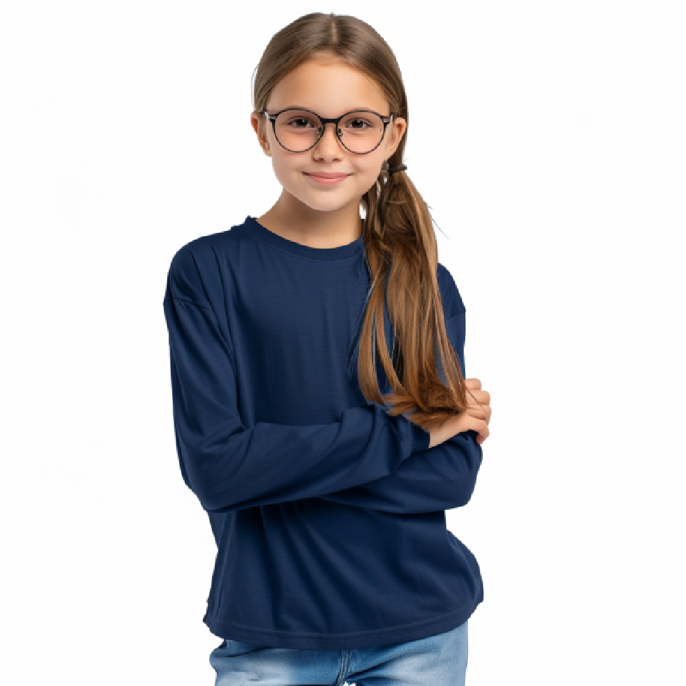 Camisa Térmica Infantil Feminina Estampada Proteção Uv50+ Verão Praia