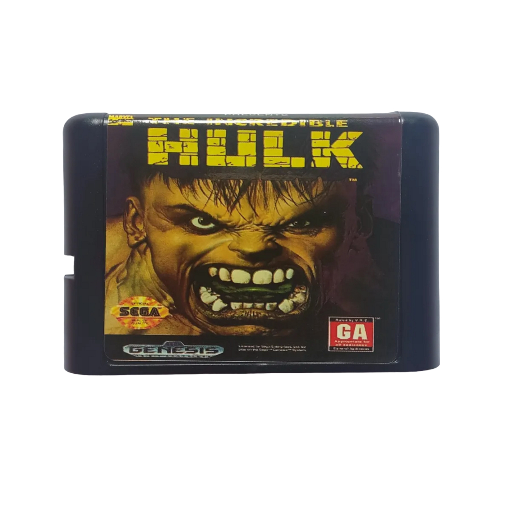 The Incredible Hulk O Incrivel Hulk Mega Drive Genesis