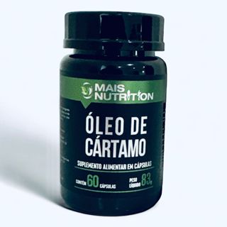 Óleo de Cártamo 1000mg 60 Capsulas Oleo de Cartamo em Oferta na Shopee
