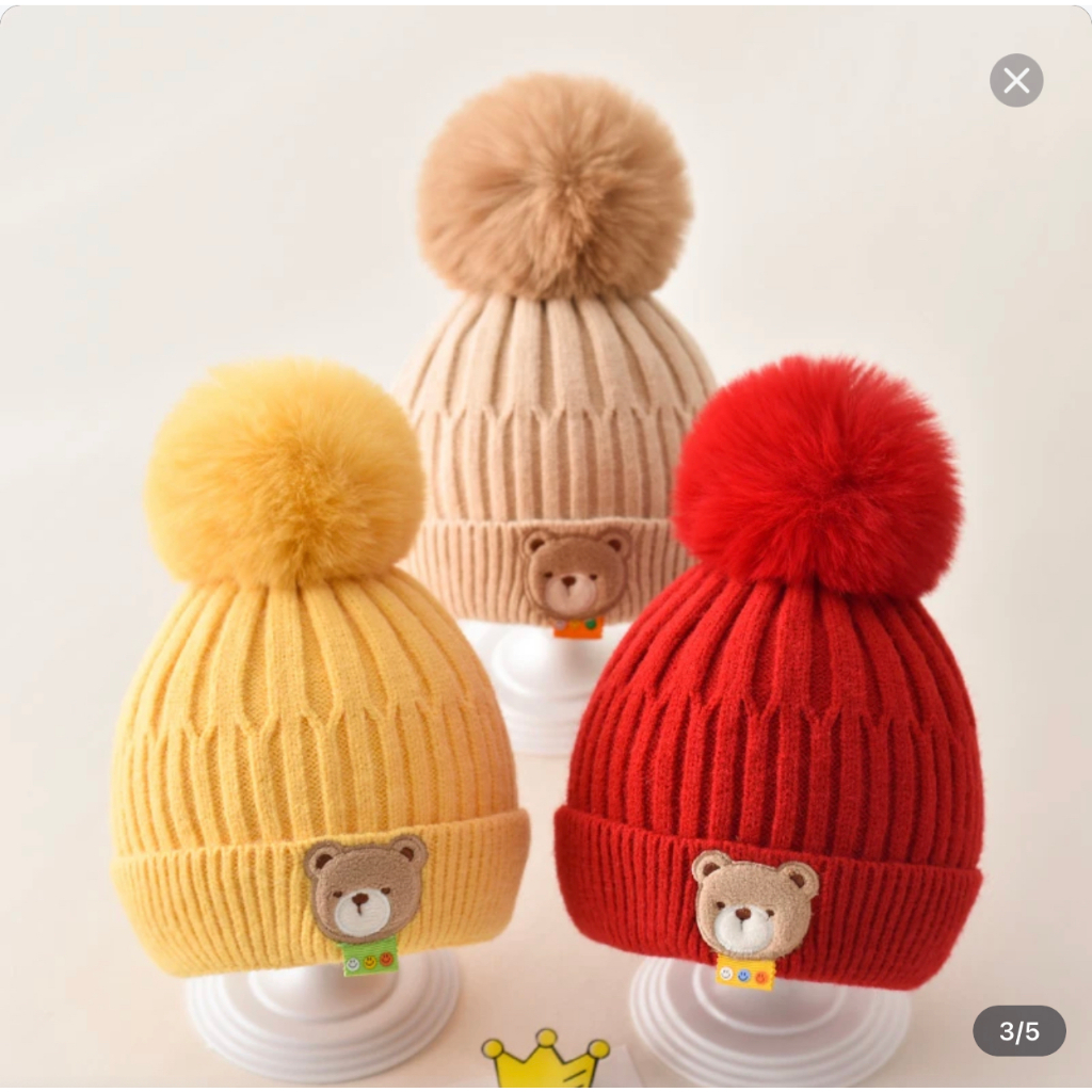 Gorro de infantil outono e inverno bebê super fofo quente além de veludo engrossado lã gorro de bebê unissex