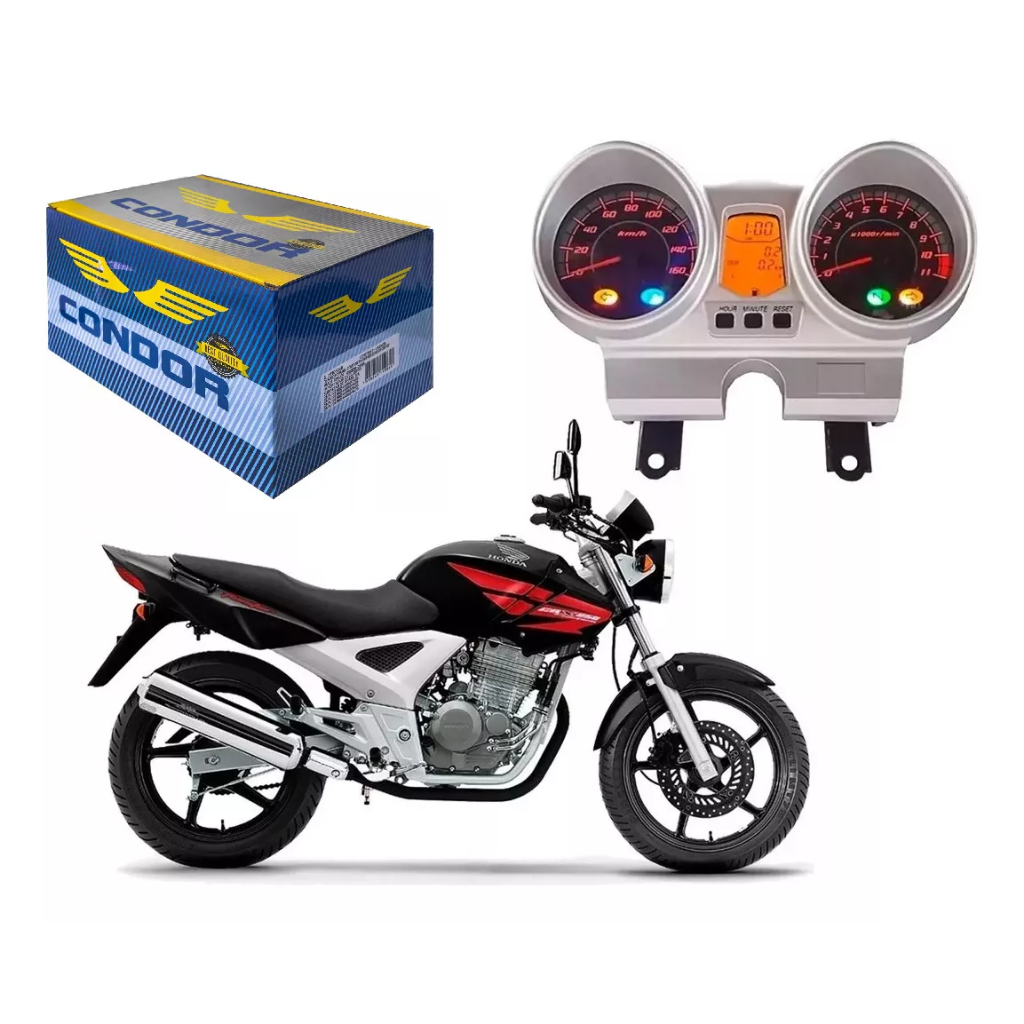 Painel Velocimetro Honda Cbx 250 Twister 2001 2002 2003 2004 2005 2006 2007 2008 Condor em Oferta na Shopee