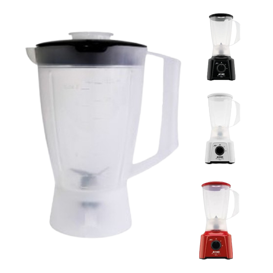 Copo Liquidificador micromax compatível com Arno Power Mix 550w