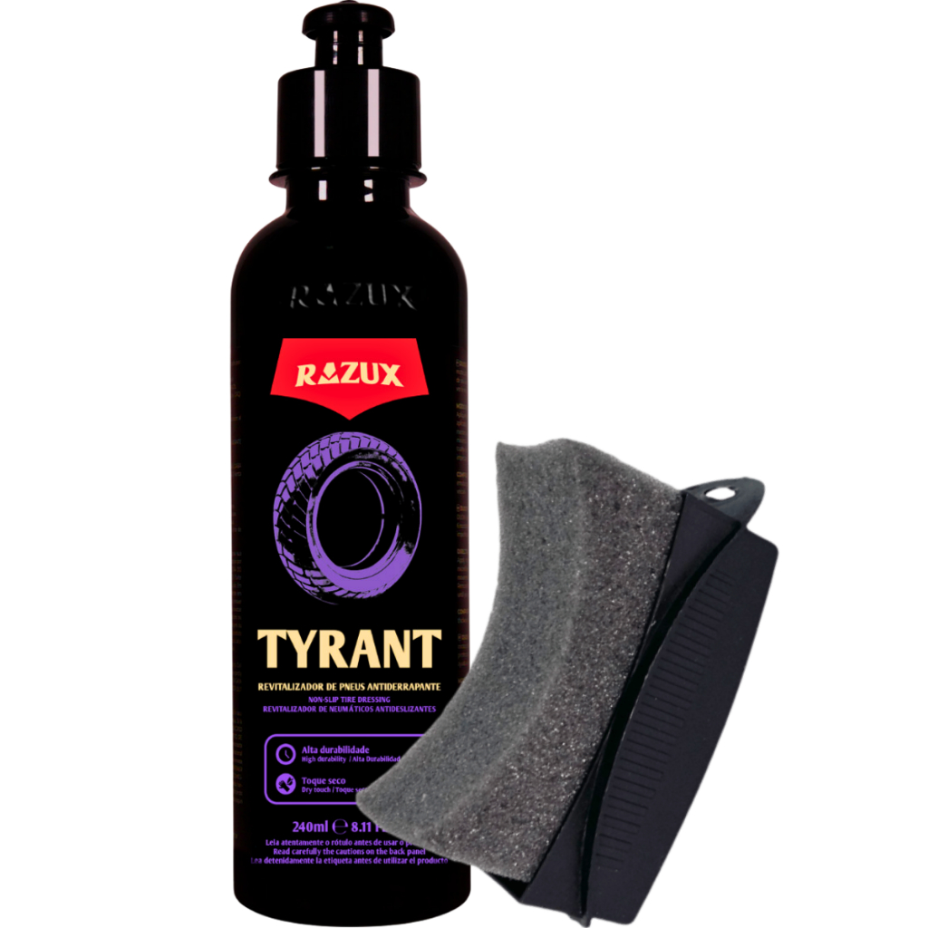 Tyrant Razux Pretinho Antiderrapante Aplicador Pretinho Detailer