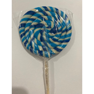 20 Pirulitos Caseiro Azul Chaves Psicodélico Médio (Diâmetro 8,3cm)