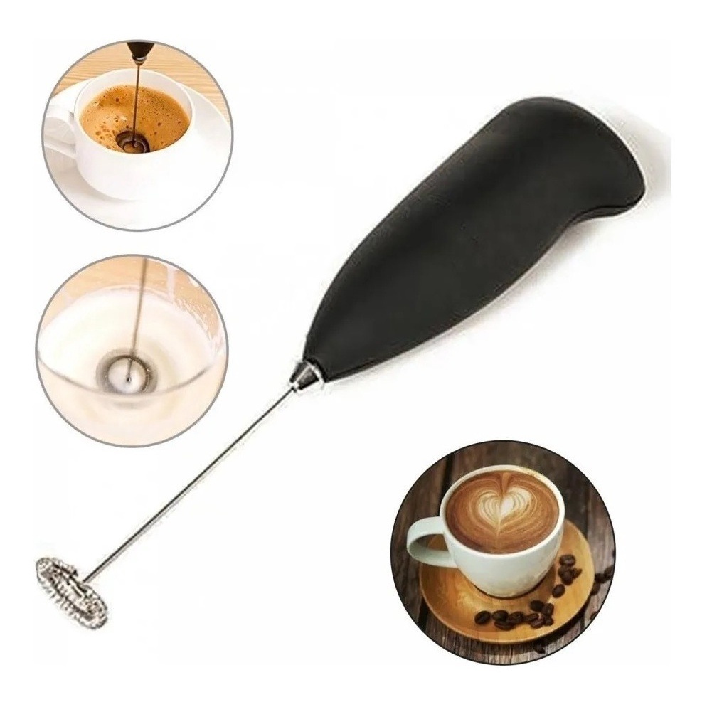 Mini Misturador Batedor Mixer Elétrico Para Claras de Ovos Leite Café Cores Sortidas Utens...