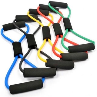 Elastico 8 Para Malhar Extensor Academia Treino Pilates Fit