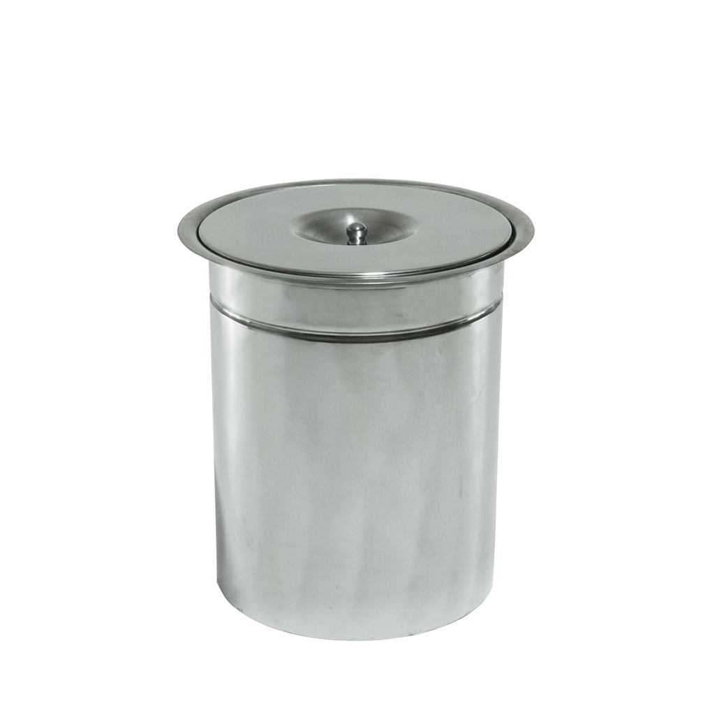 Lixeira embutir 5Litros em Inox