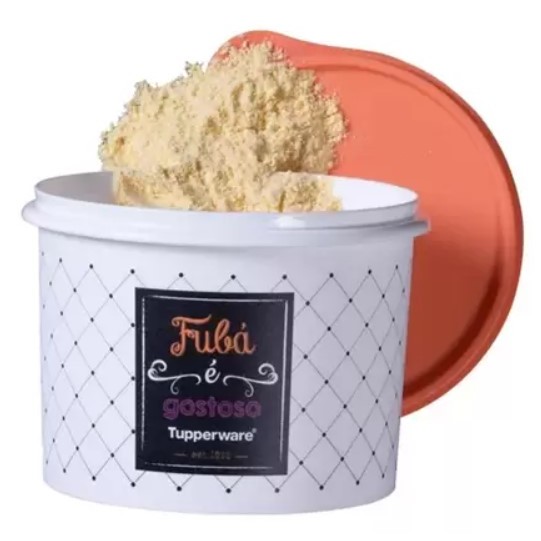 Tupper Caixa Bistrõ 1,7L Fubá - Original Tupperware