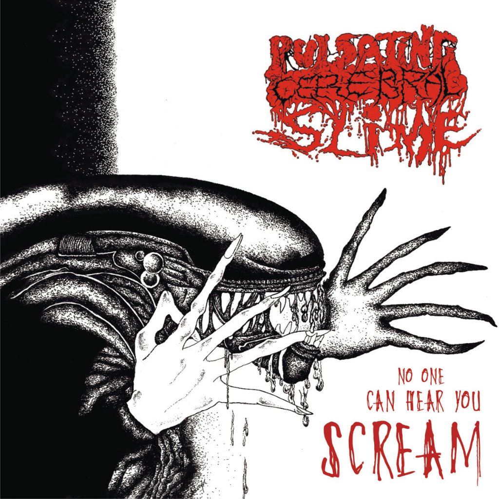 PULSATING CEREBRAL SLIME - NO ONE CAN HEAR YOU SCREAM (ROTTEN FOETUS / GOREGRIND) CD