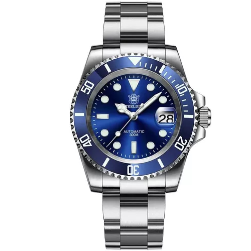 Relógio Homage Steeldive Safira Seiko Nh35a 300m