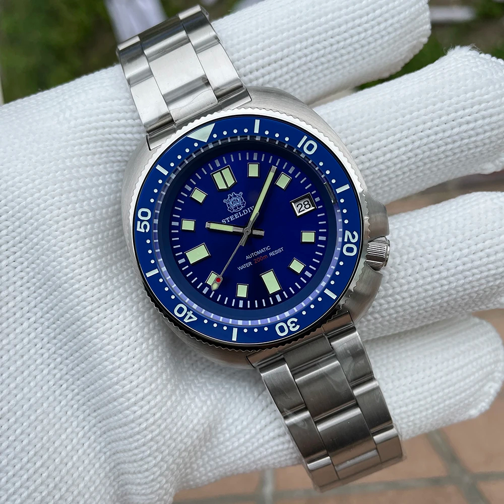 Relógio Masculino Diver Steeldive Captain Willard seiko nh35a