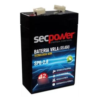 BATERIA SELADA VRLA 6V 2,8AH para No Break , UPS , Alarme , Automação , brinquedos , Iluminação de Emergência , Lanternas, Central de Alarmes.
