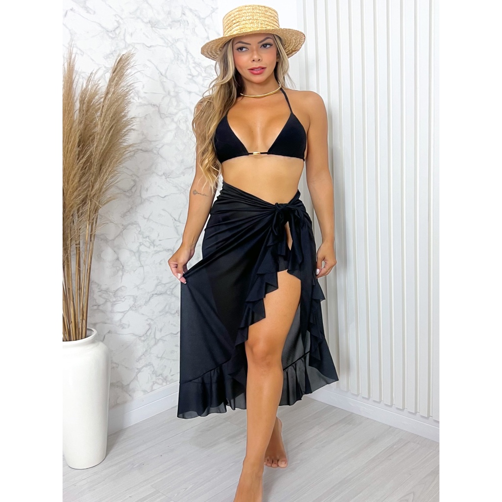 saida de praia feminino/a boutique/saia fashion/coisas de praia feminina/moda praia feminina/A04 em Oferta na Shopee