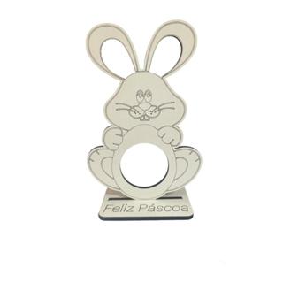 10 Porta bombom lembrancinha em mdf páscoa branco em Oferta na Shopee