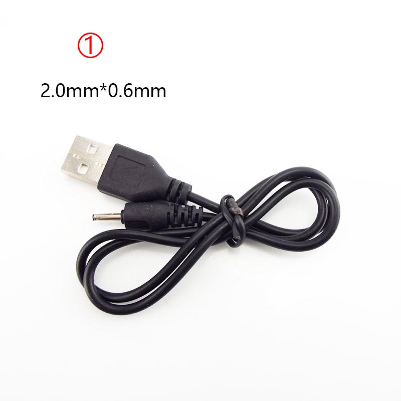 Cabo de carregamento USB 2.0x0.5mm para huion caneta recarregável p80