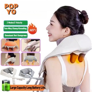 Massageador De Pescoço Inteligentes De Compressão Sem Fio Alívio De Dor Comprússia quente multifuncional em Oferta na Shopee