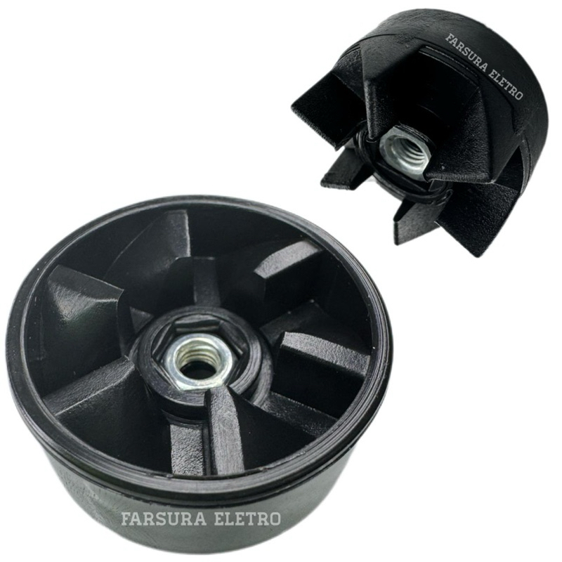 Arraste do Motor e do Copo Liquidificador Arno Power Mix LQ10
