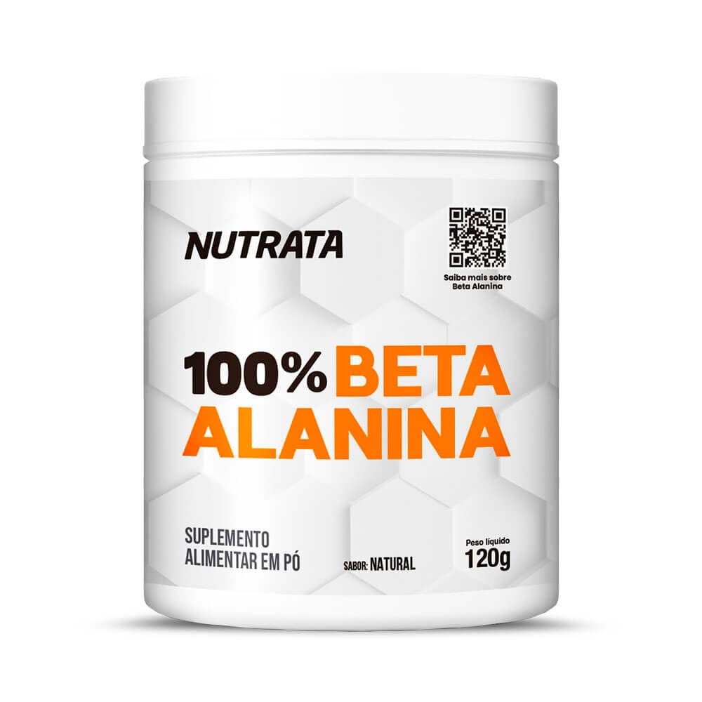 Beta Alanina 100% Pura - 120g - Nutrata - Health