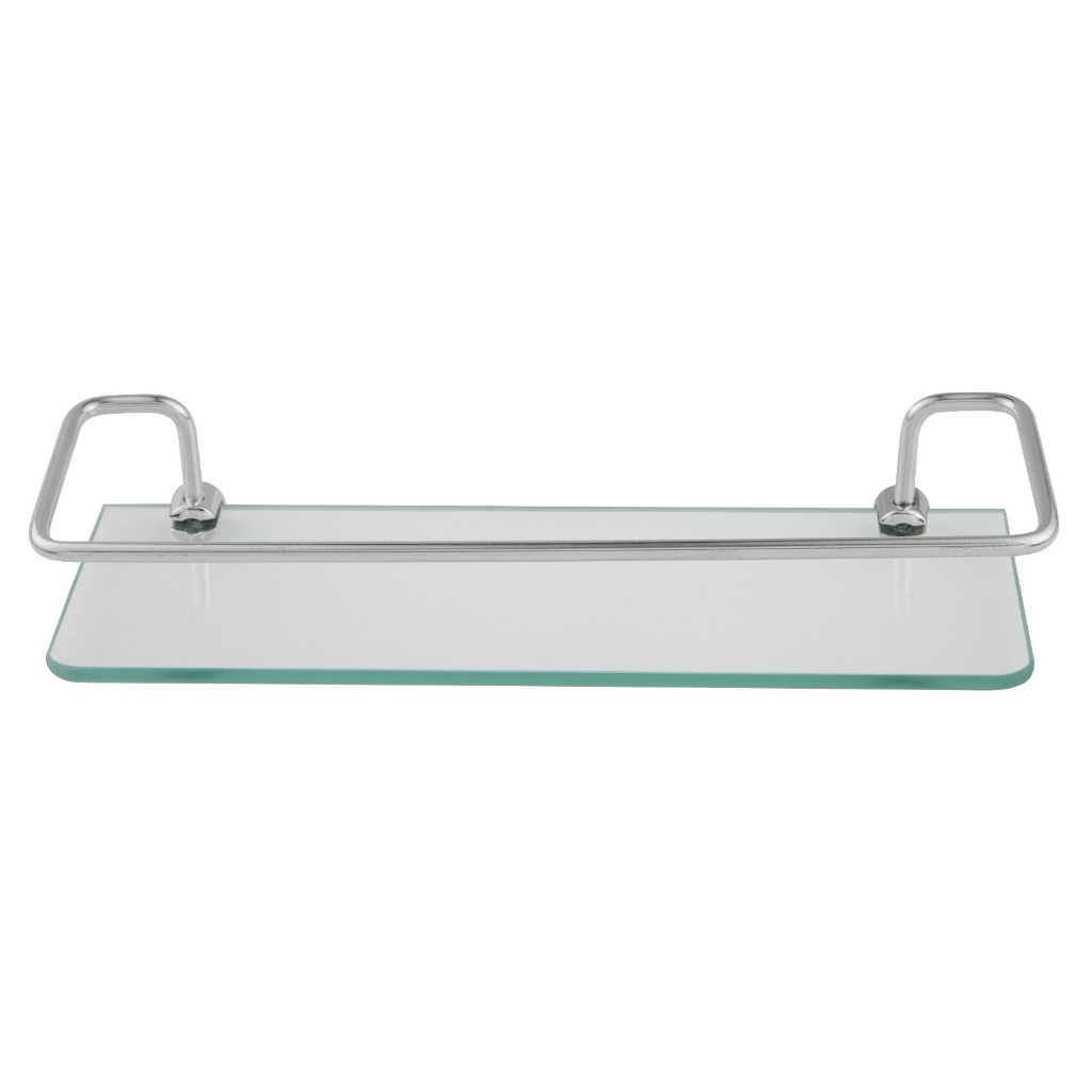 Porta Shampoo Ou Prateleira Vidro P/ Banheiro Ou Cozinha Reto Organizador De Box Cód 1001 em Oferta na Shopee