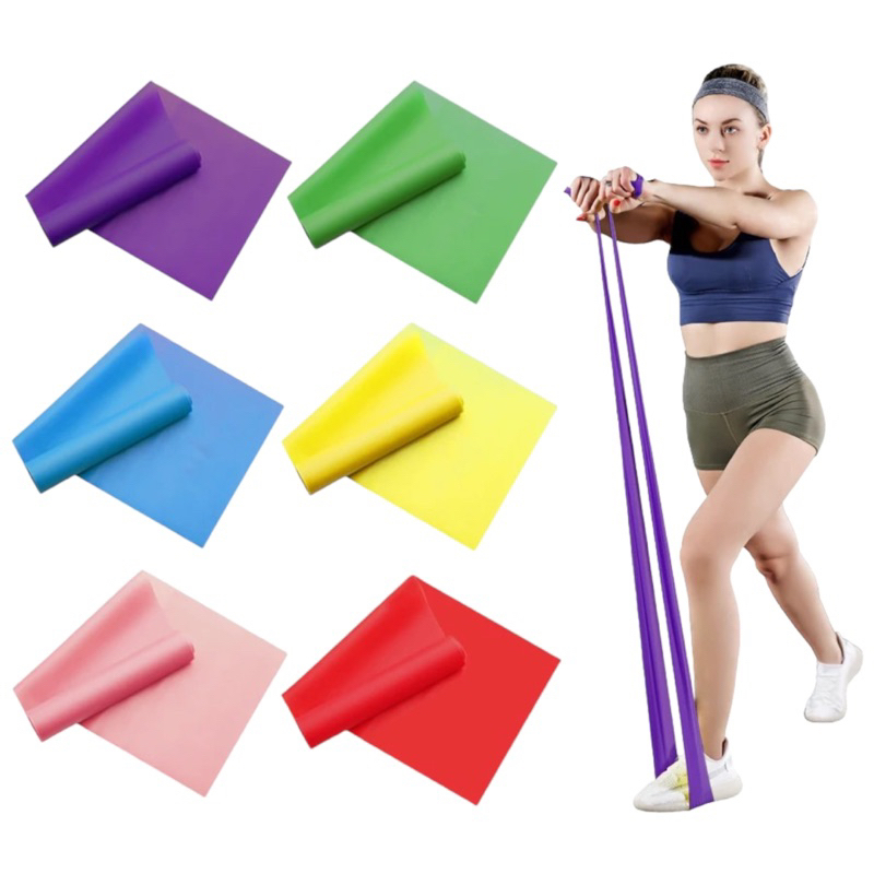 Faixa Elástica TheraBand Exercícios Academia Fitness Saúde Lazer Esporte