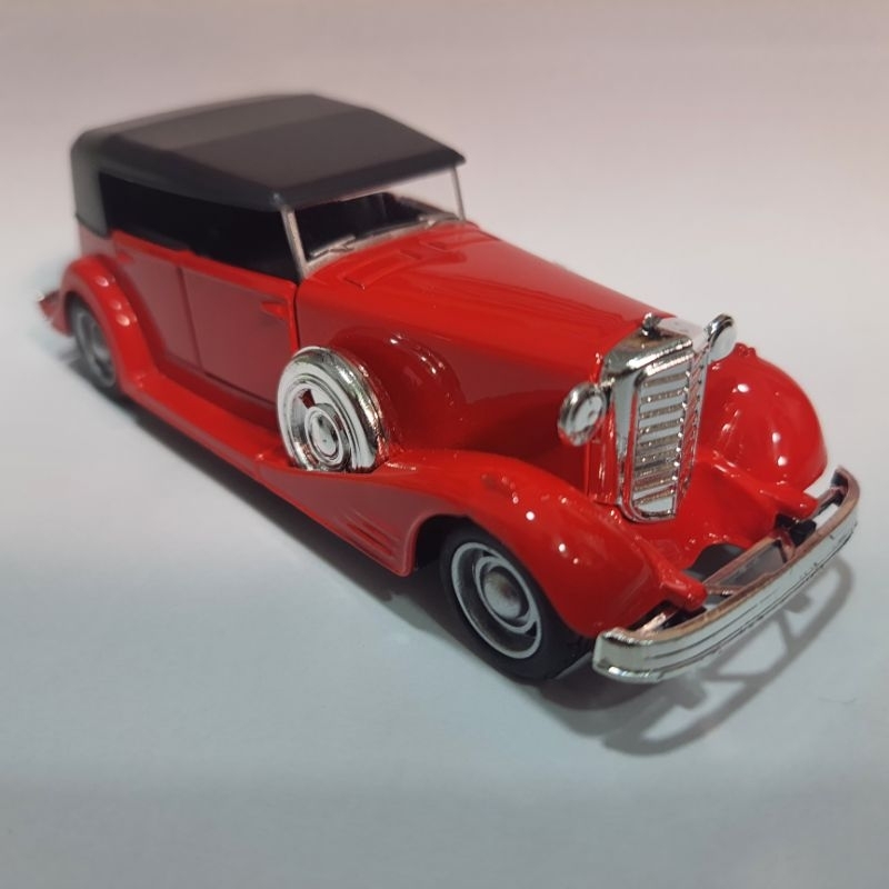 Miniatura carro ferro Rolls Royce Phantom 1924 Metal Carro Antigo coleção.