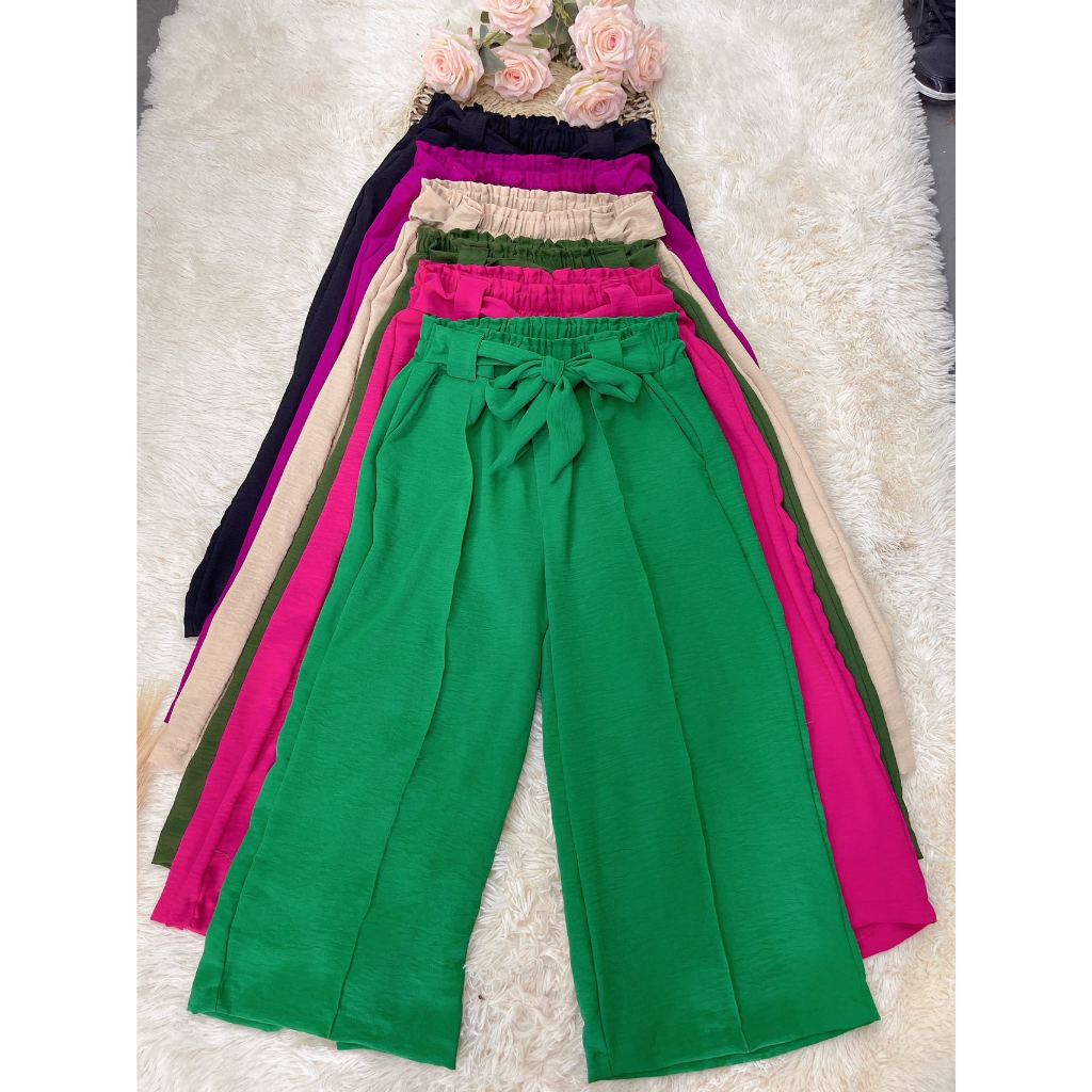 Calça Pantacourt Tecido Duna Não Amassa Moda Verao em Oferta na Shopee