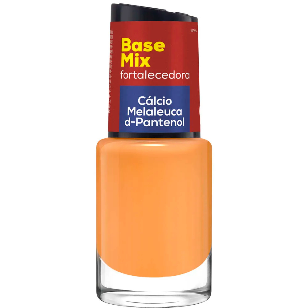 Base Mix Fortalecedora Cálcio d-Pantenol Nutri Unha Concreto Manicure 10ml - Cora