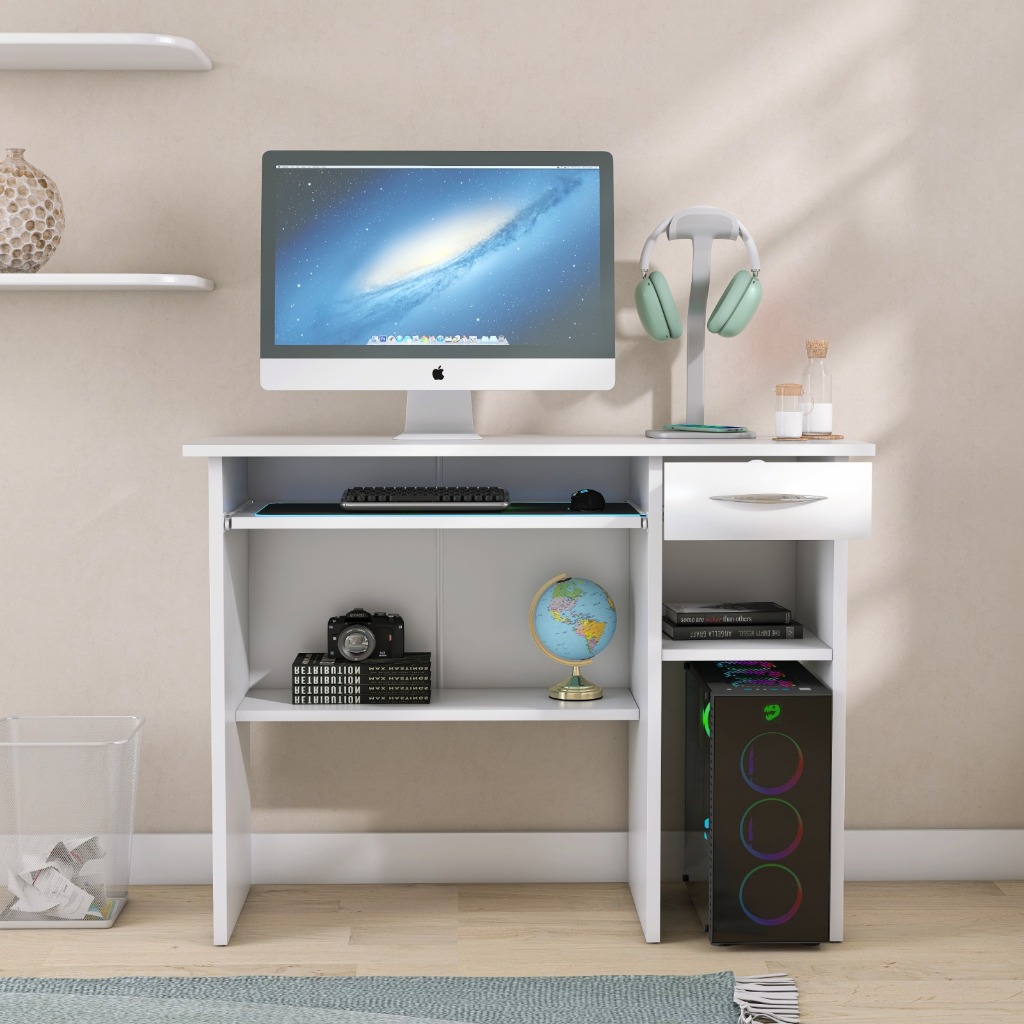 Mesinha Computador Multiuso Gaveta  Escritório